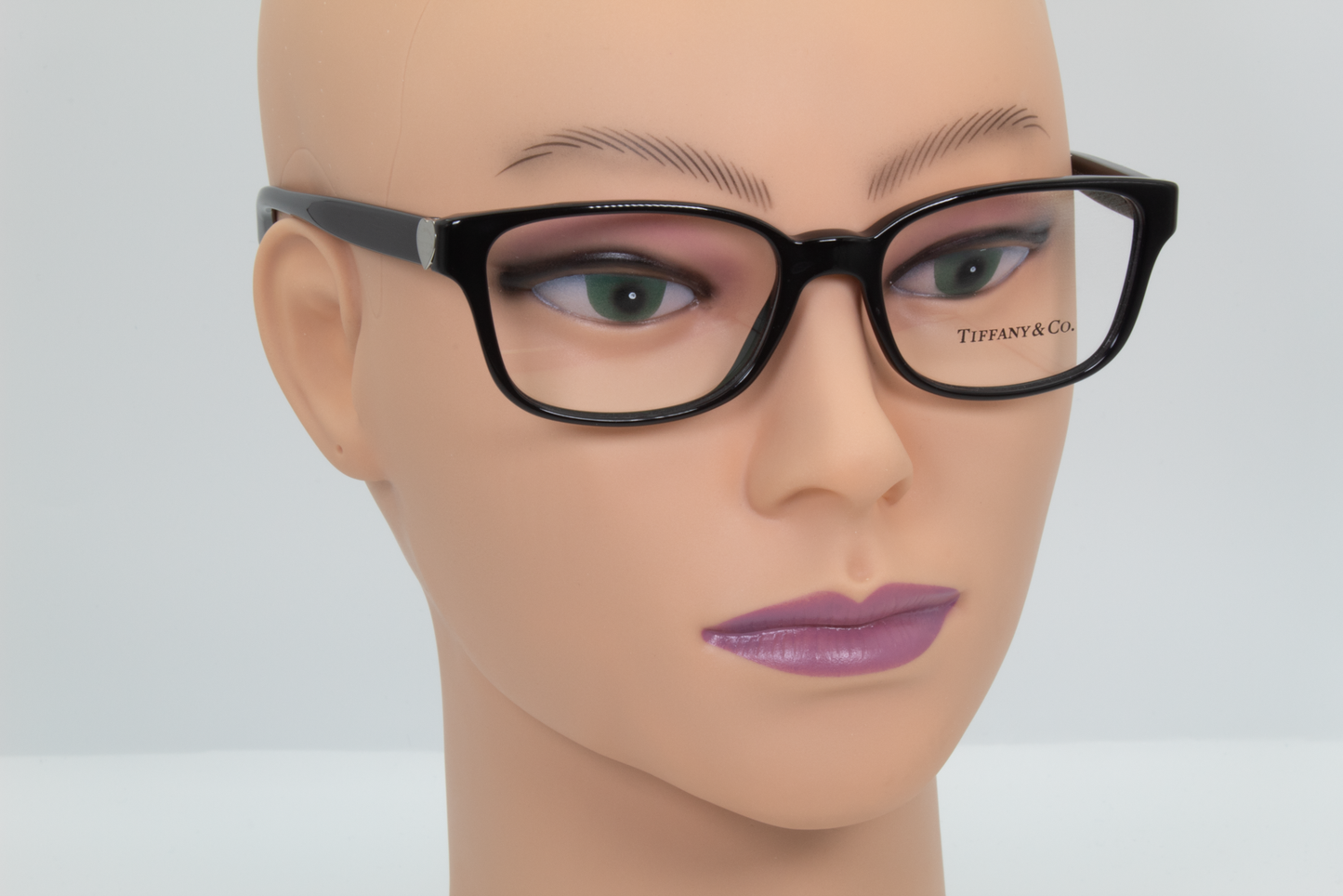 Tiffany & Co TF2122  Female Cat Eye Glasses Frame Black 52mm