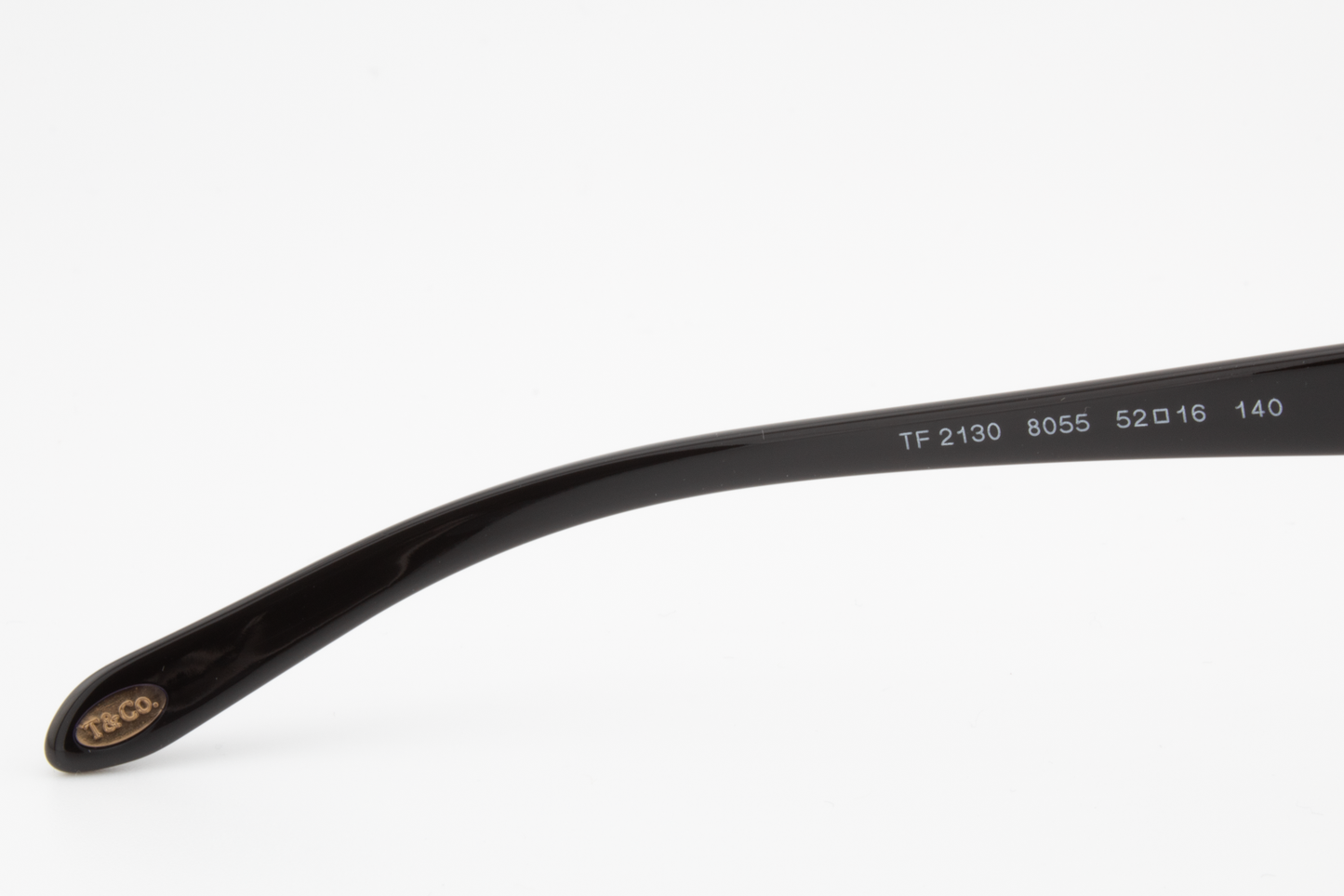 Tiffany & Co TF2130  Female Butterfly Glasses Frame Black Blue Gold 52mm