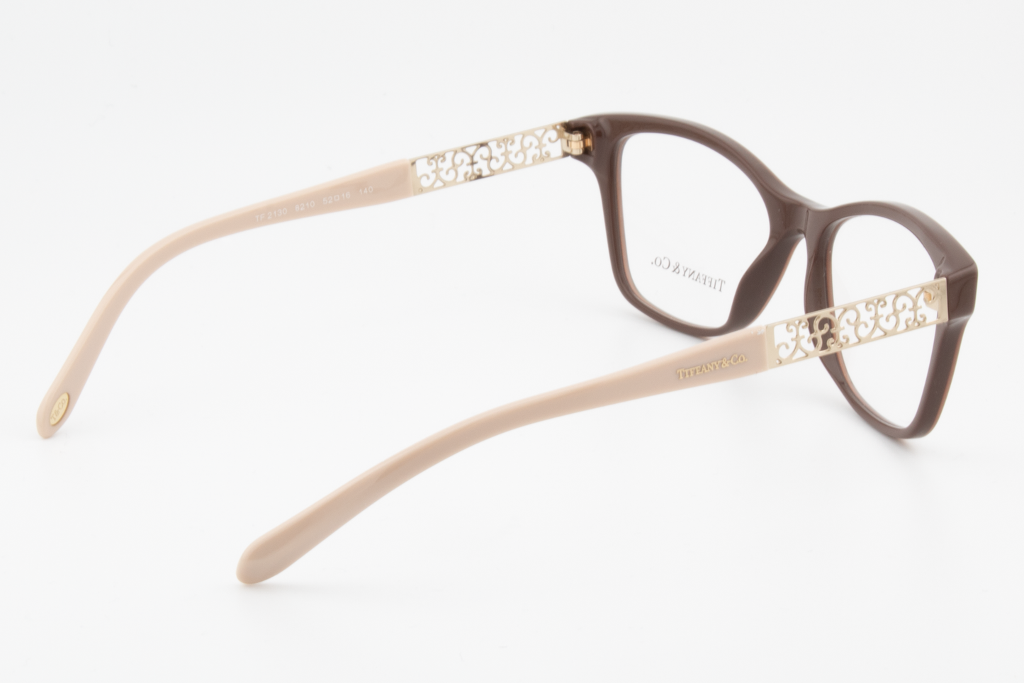 Tiffany & Co TF2130  Female Butterfly Glasses Frame Plum/Pink/Gold 52mm