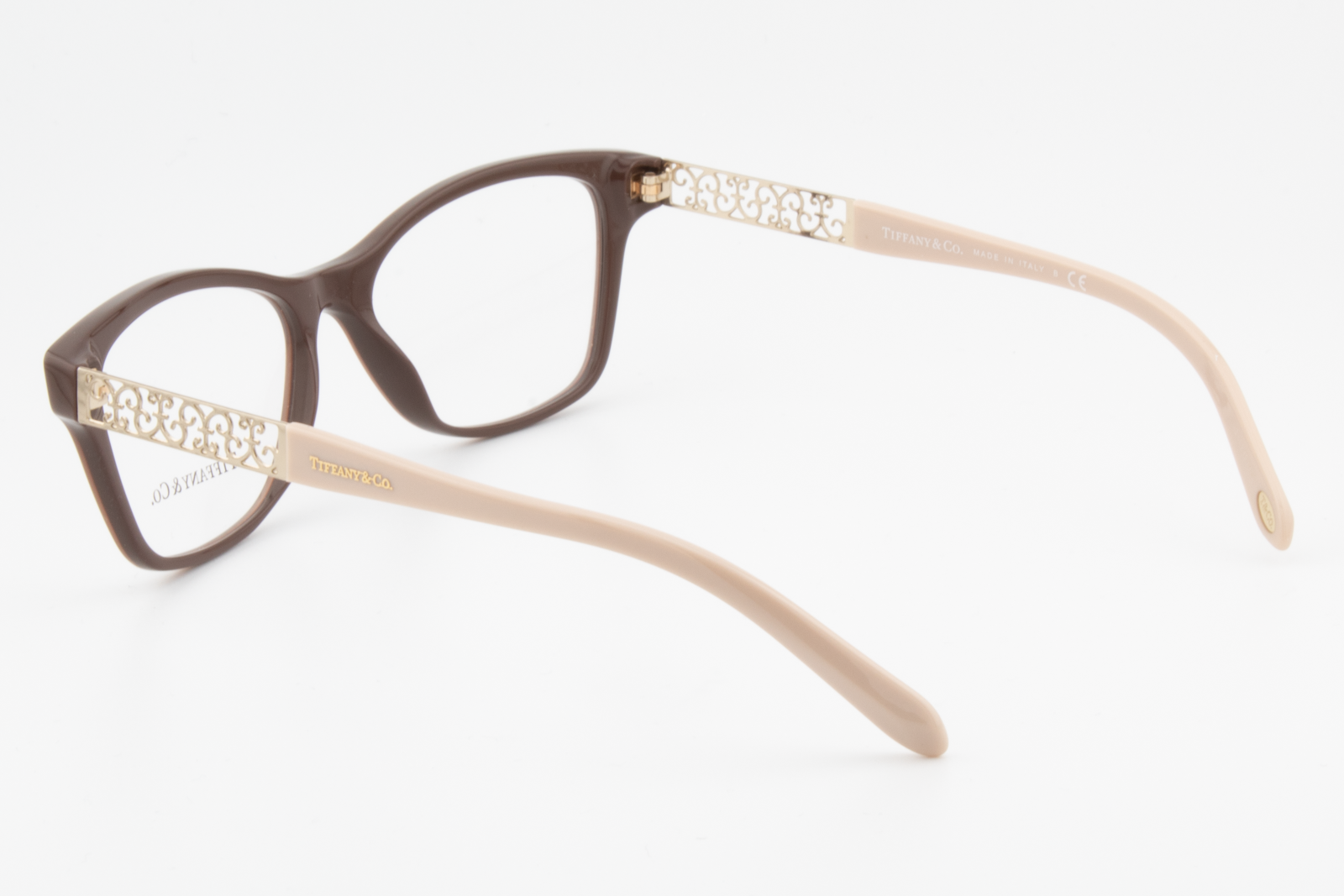 Tiffany & Co TF2130  Female Butterfly Glasses Frame Plum/Pink/Gold 52mm