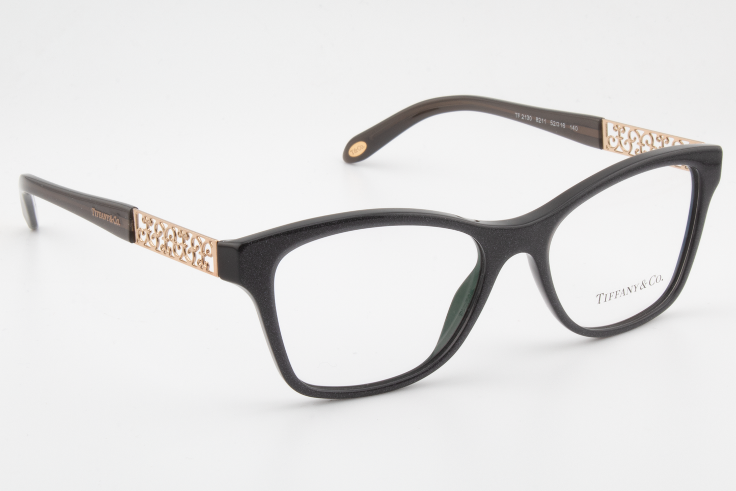 Tiffany & Co TF2130  Female Square Glasses Frame Pearl Gray 52mm