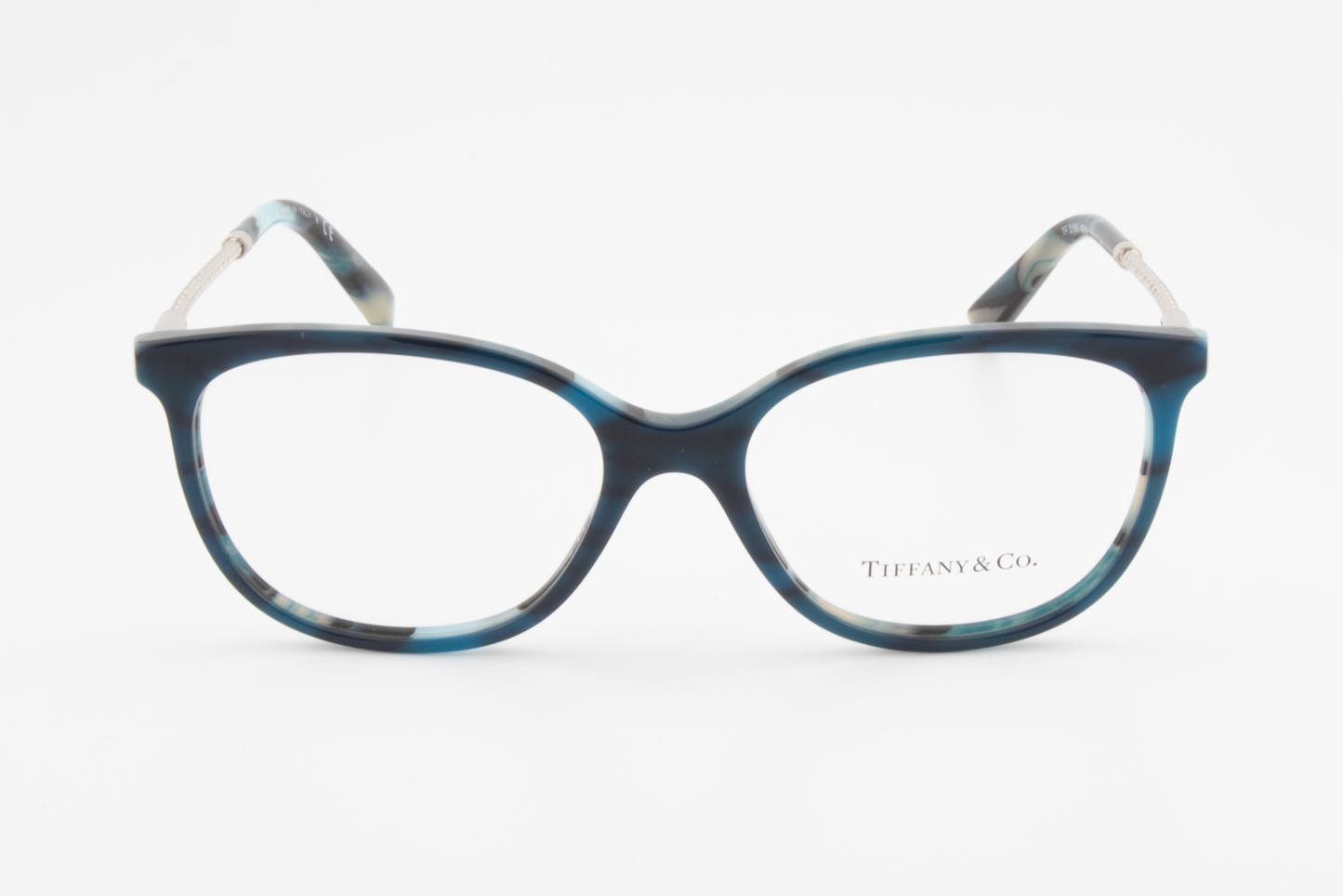 Tiffany & Co TF2168  Female Cat Eye Glasses Frame Blue/Lamps Blue 54mm