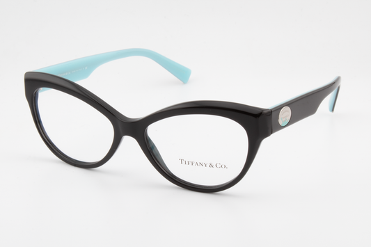 Tiffany & Co TF2176  Female Cat Eye Glasses Frame Black 51mm