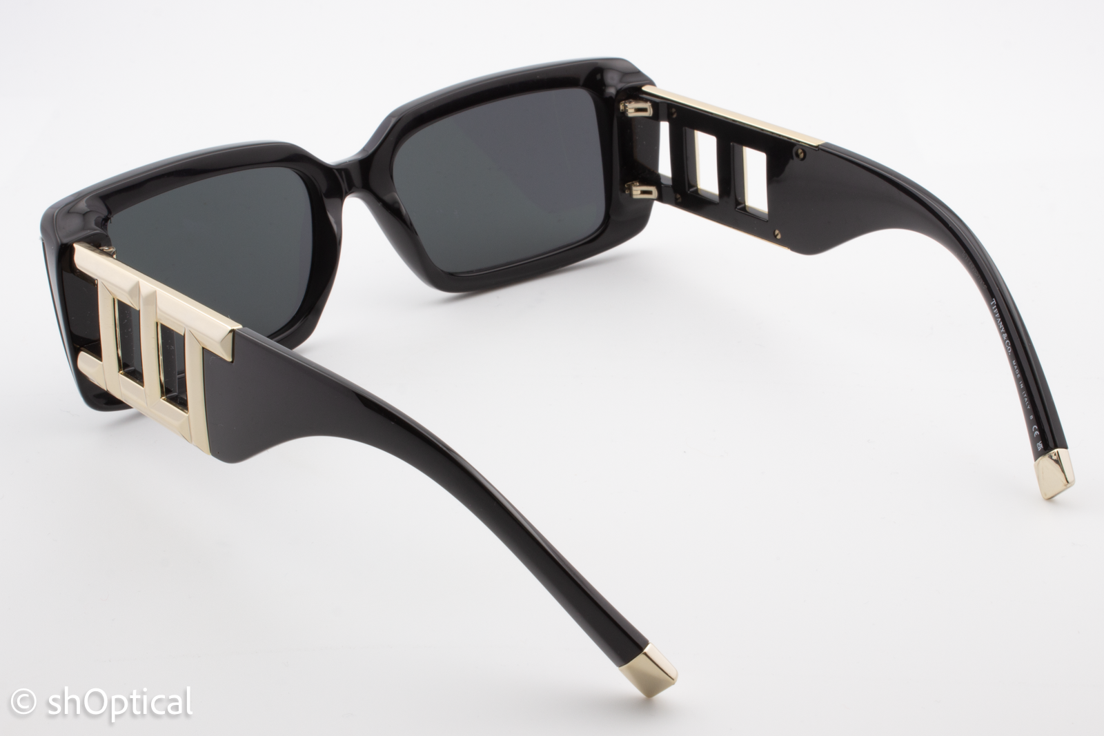 Tiffany & Co. TF4197 8001/S4 Womens Full Rim Sunglasses Black 62mm