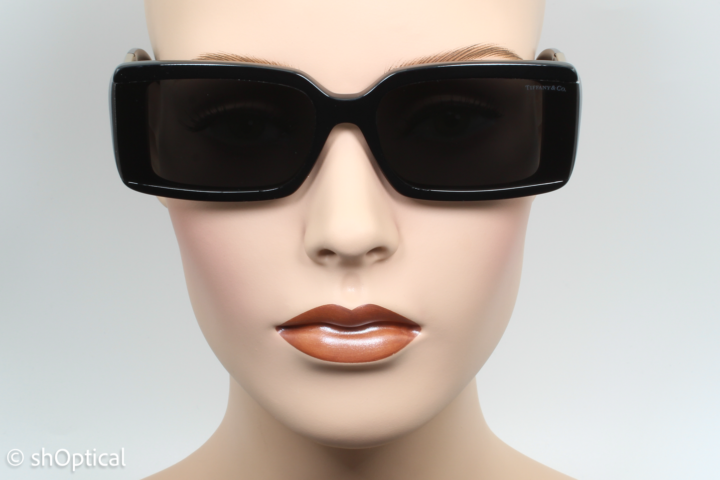 Tiffany & Co. TF4197 8001/S4 Womens Full Rim Sunglasses Black 62mm