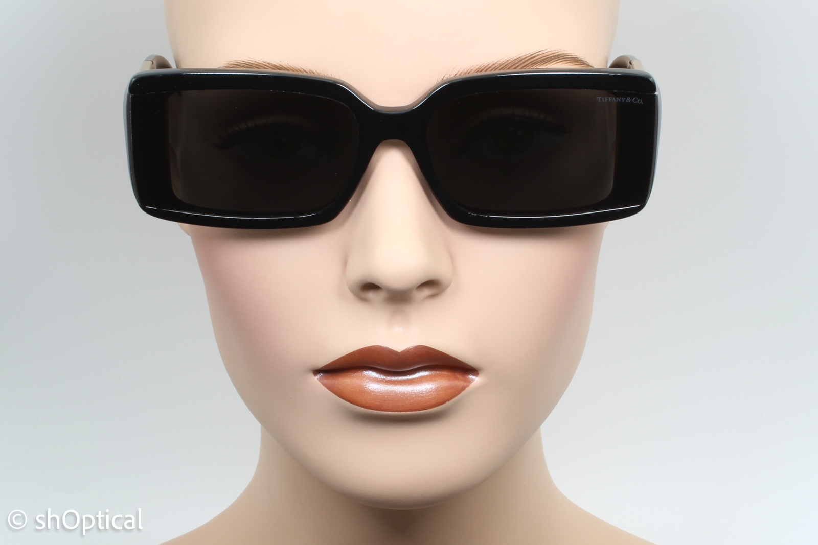 Tiffany & Co. TF4197 8001/S4 Womens Full Rim Sunglasses Black 62mm