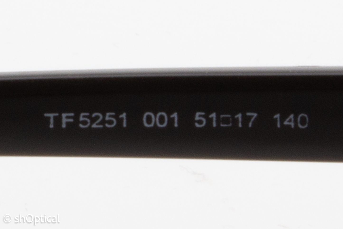 Tom Ford TF5251  Female Oval Glasses Frame Black 51mm