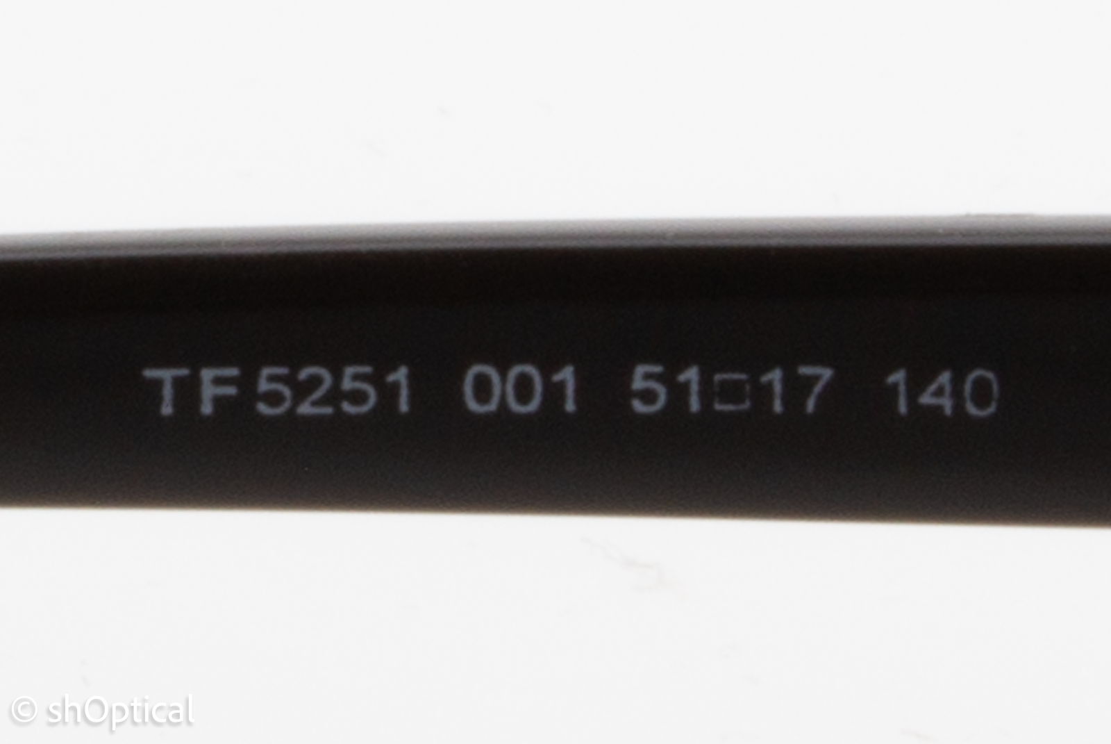 Tom Ford TF5251  Female Oval Glasses Frame Black 51mm