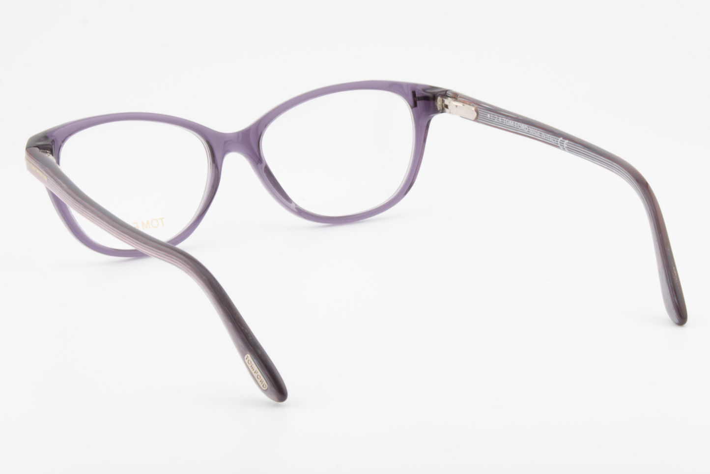 Tom Ford TF5299  Female Rectangular Glasses Frame Lilac 52mm