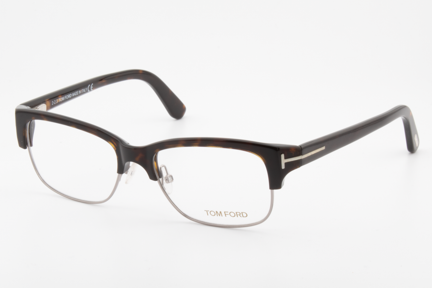 Tom Ford TF5307  Unisex Rectangular Glasses Frame Blonde Havana 52mm
