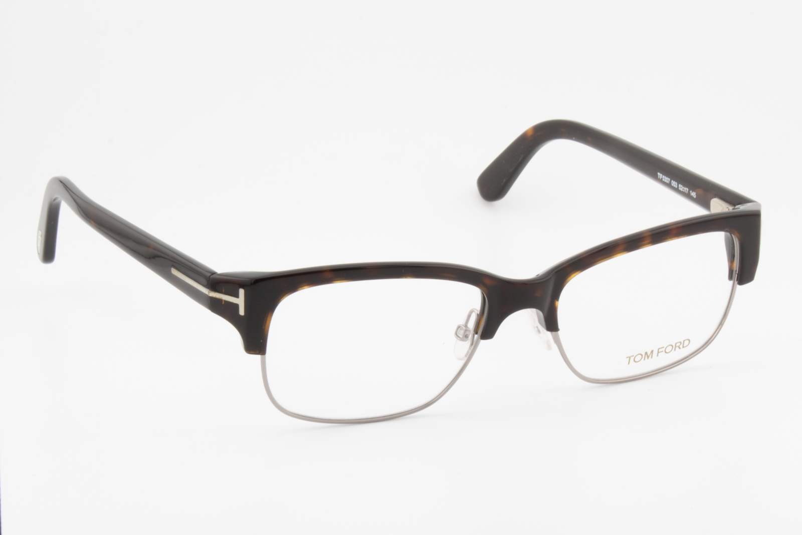Tom Ford TF5307  Unisex Rectangular Glasses Frame Blonde Havana 52mm