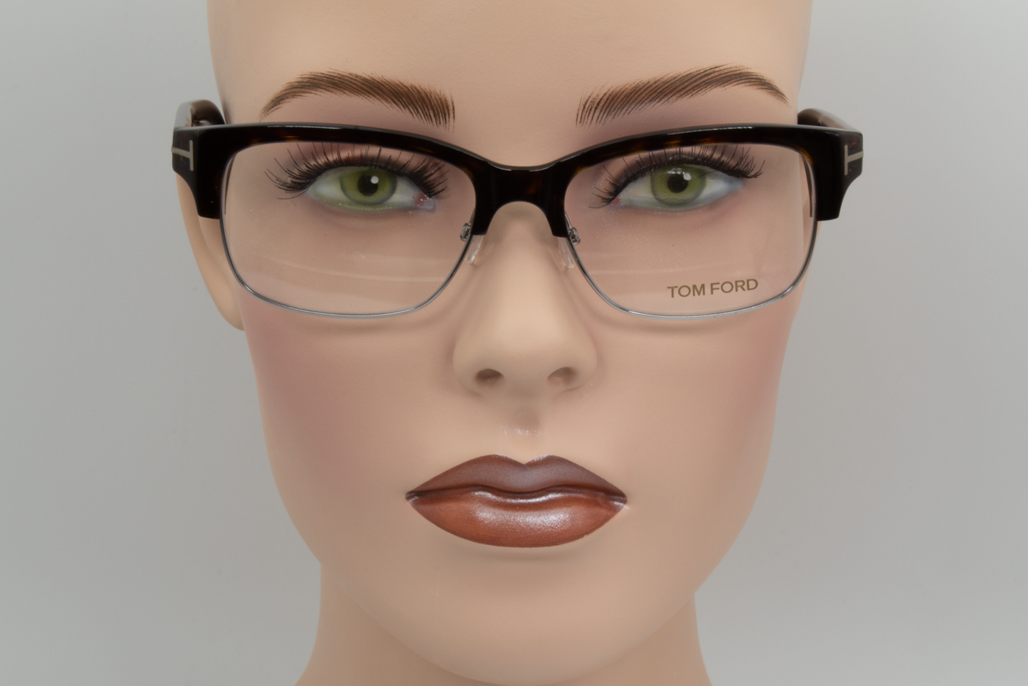 Tom Ford TF5307  Unisex Rectangular Glasses Frame Blonde Havana 52mm