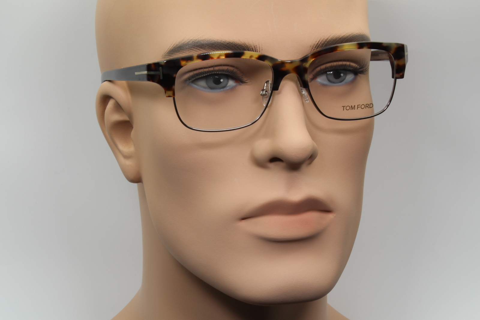 Tom Ford TF5307  Unisex Rectangular Glasses Frame Havana 52mm