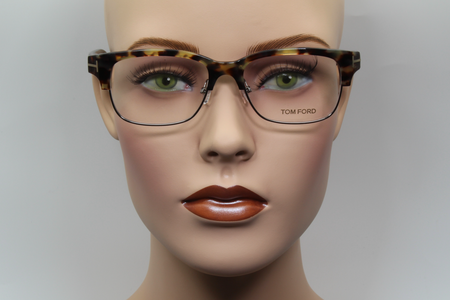 Tom Ford TF5307  Unisex Rectangular Glasses Frame Havana 52mm