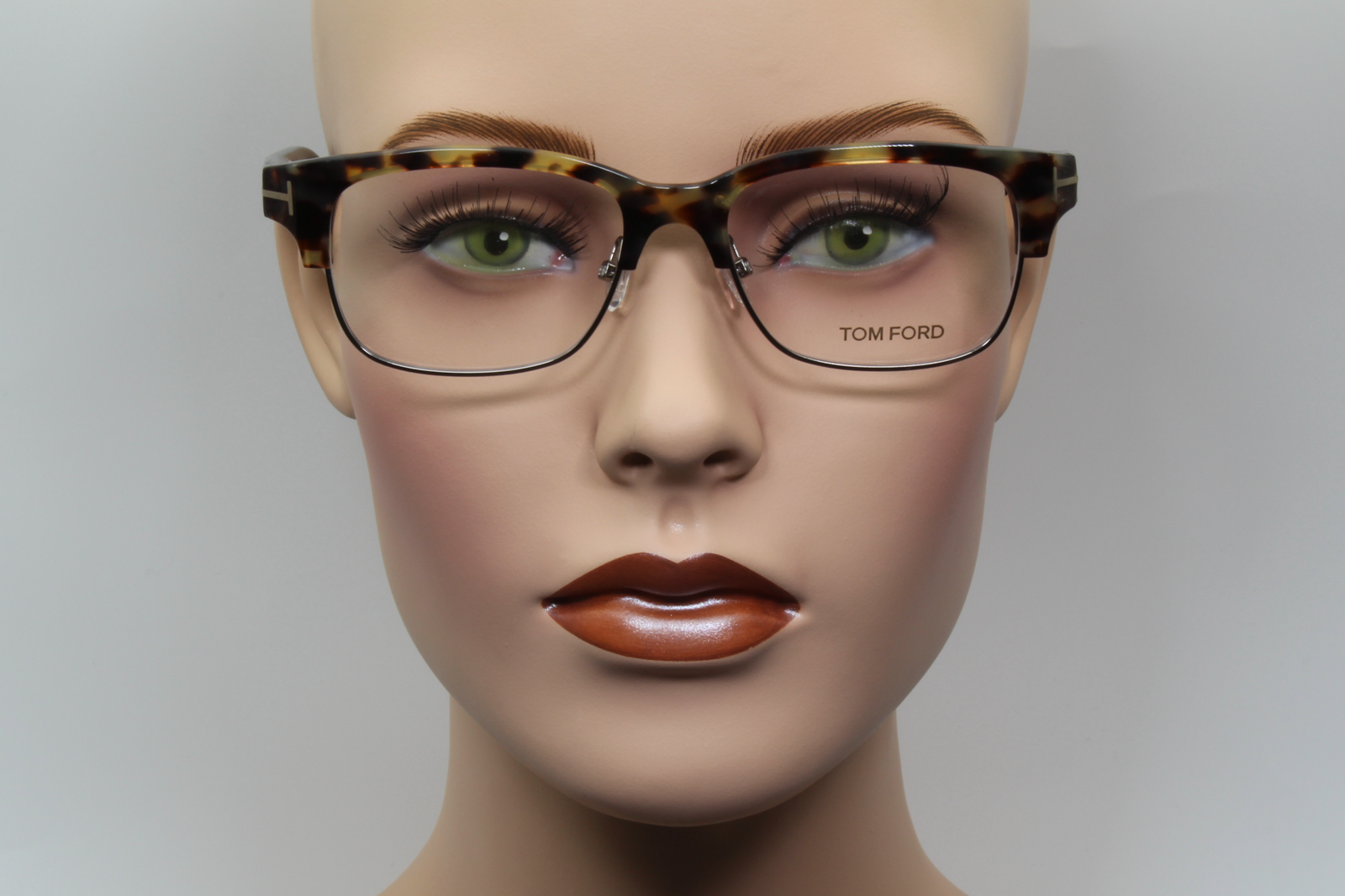 Tom Ford TF5307  Unisex Rectangular Glasses Frame Havana 52mm