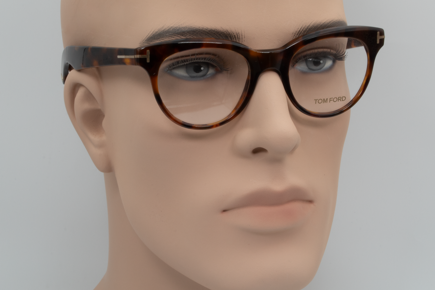 Tom Ford TF5378  Unisex Square Glasses Frame Dark Havana 49mm