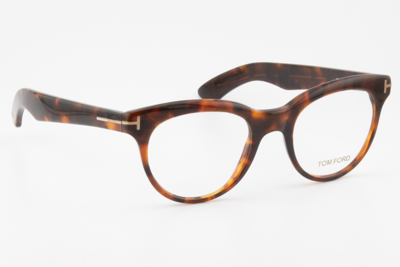 Tom Ford TF5378  Unisex Square Glasses Frame Dark Havana 49mm