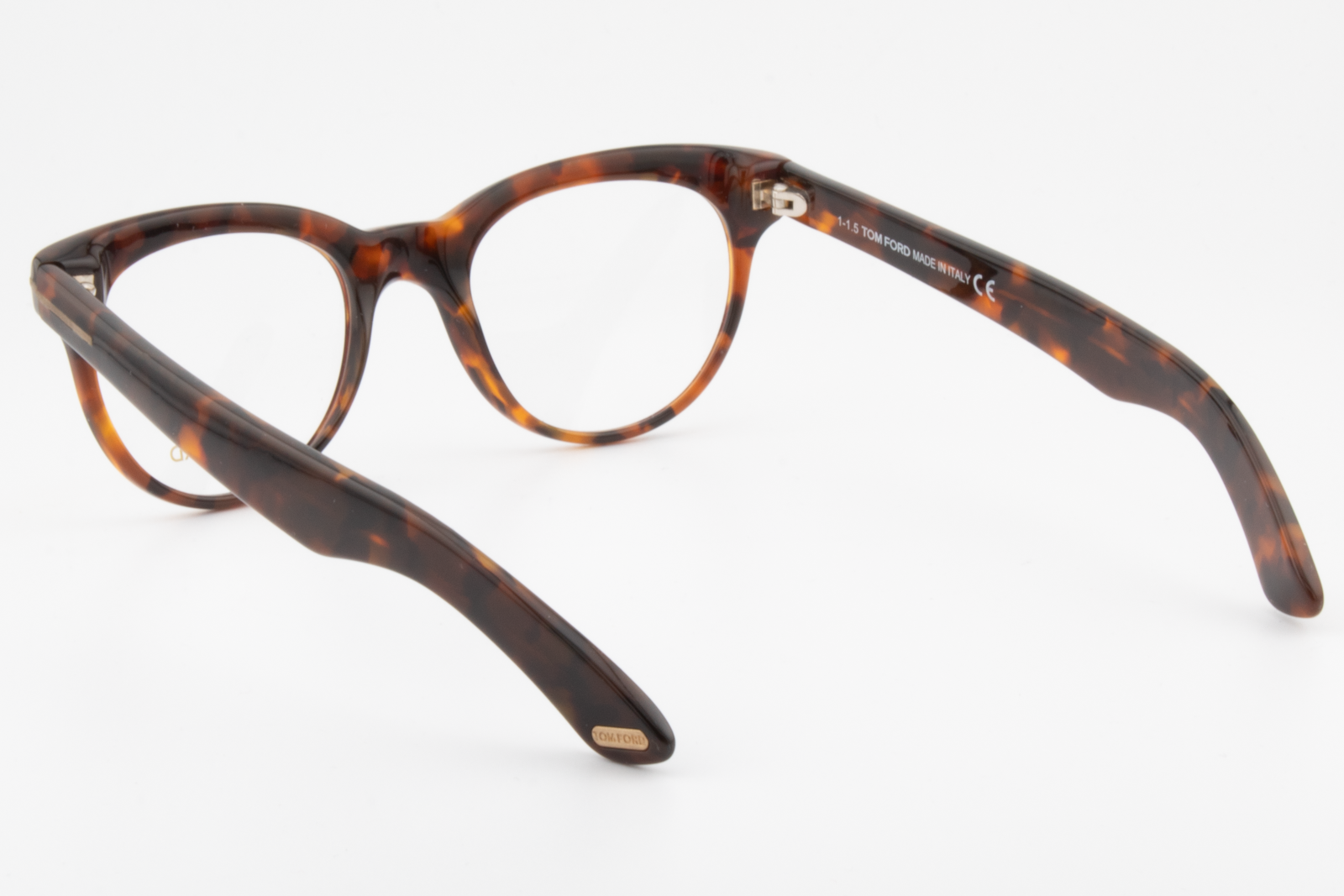 Tom Ford TF5378  Unisex Square Glasses Frame Dark Havana 49mm