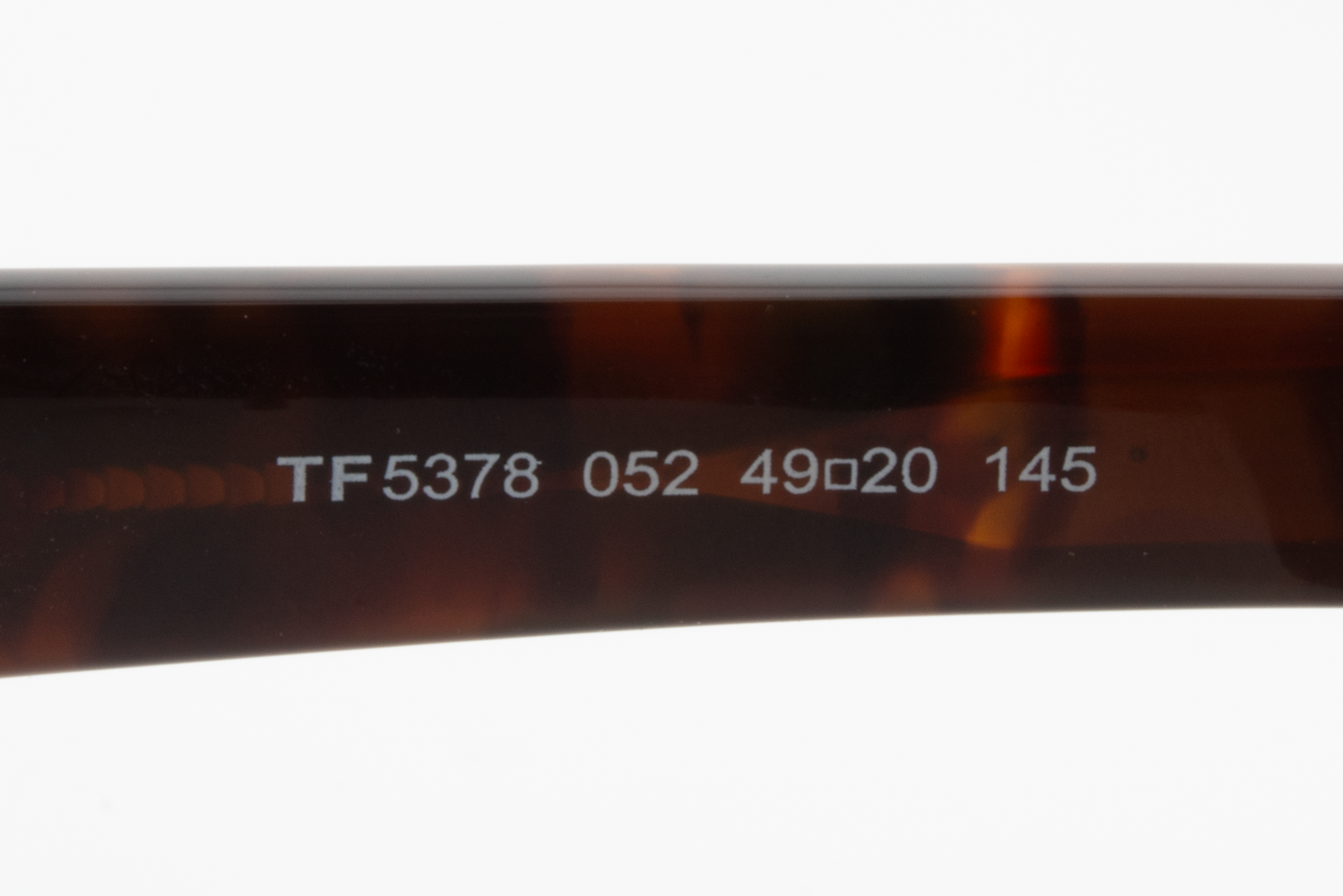 Tom Ford TF5378  Unisex Square Glasses Frame Dark Havana 49mm