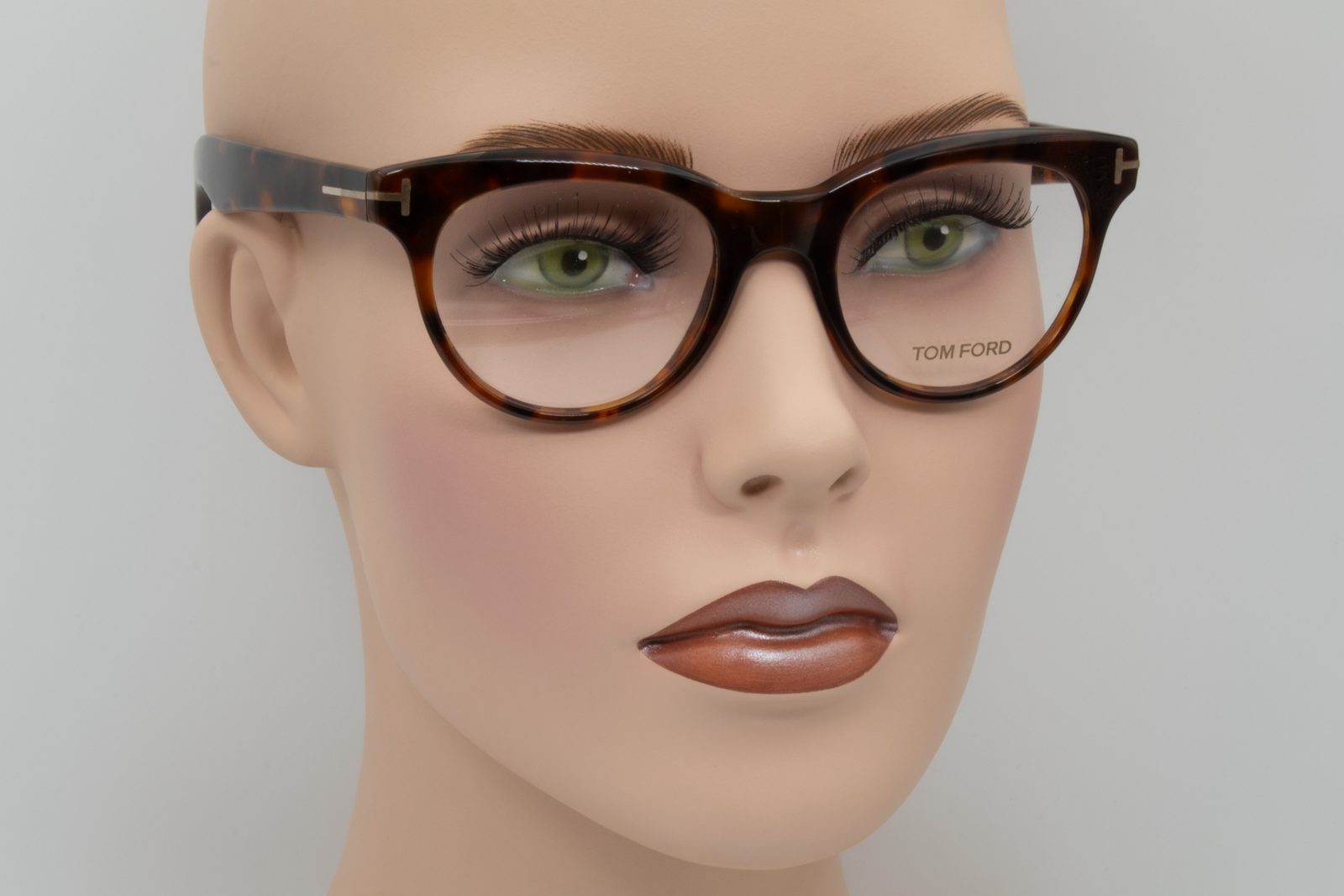 Tom Ford TF5378  Unisex Square Glasses Frame Dark Havana 49mm