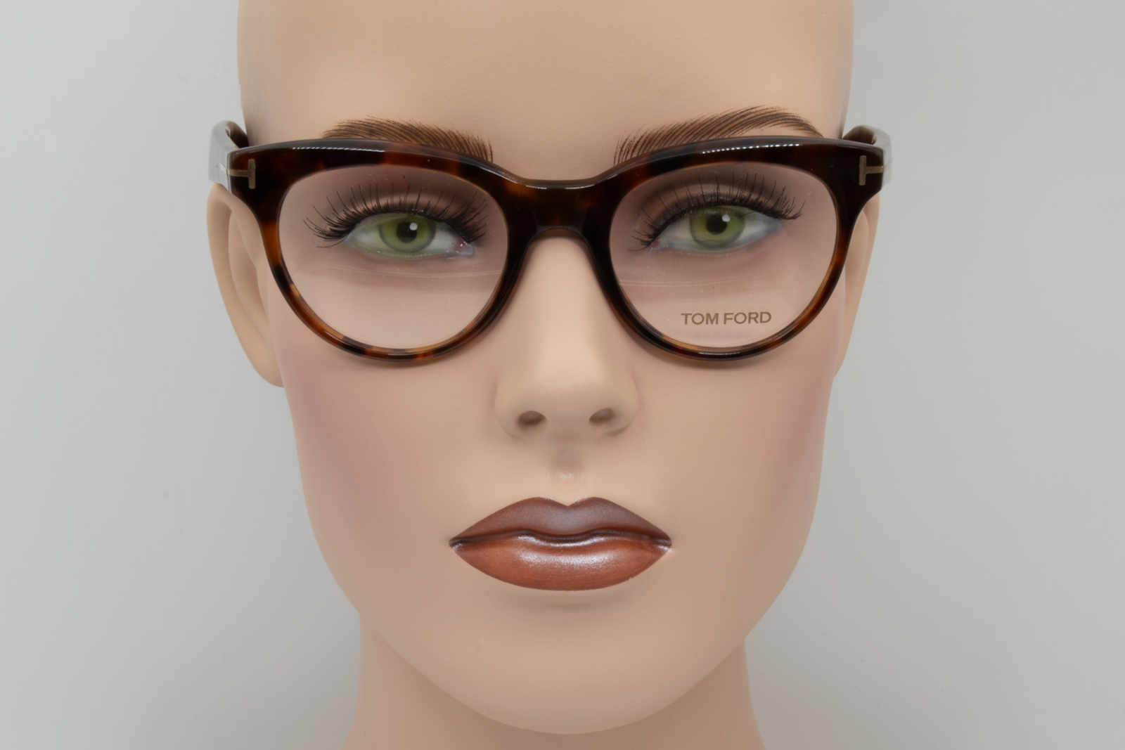 Tom Ford TF5378  Unisex Square Glasses Frame Dark Havana 49mm