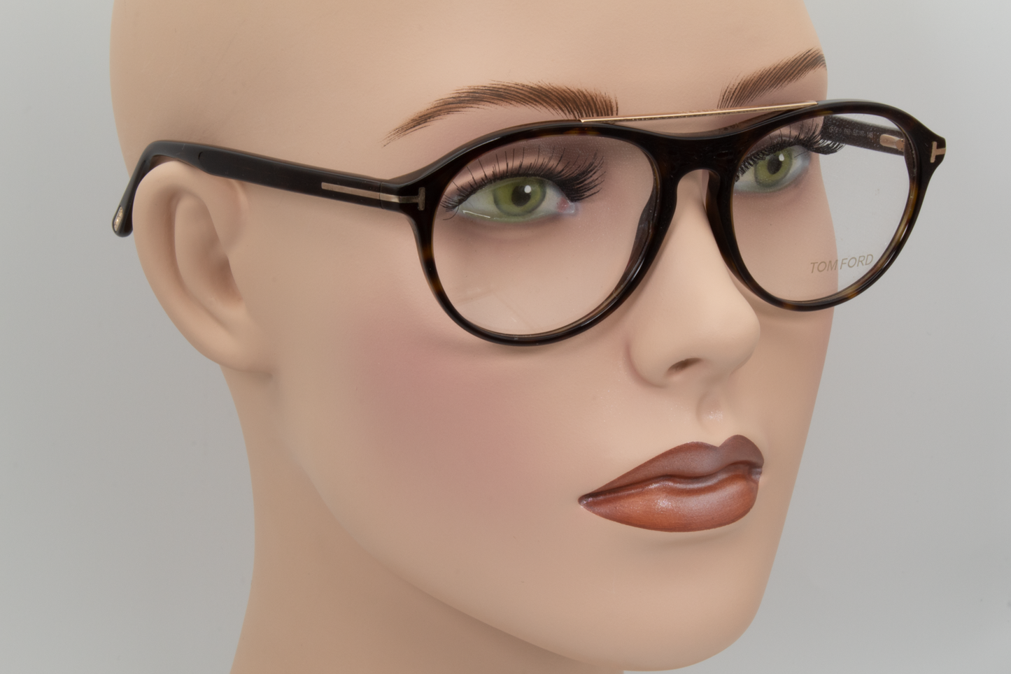 Tom Ford TF5411  Unisex Square Glasses Frame Havana 53mm