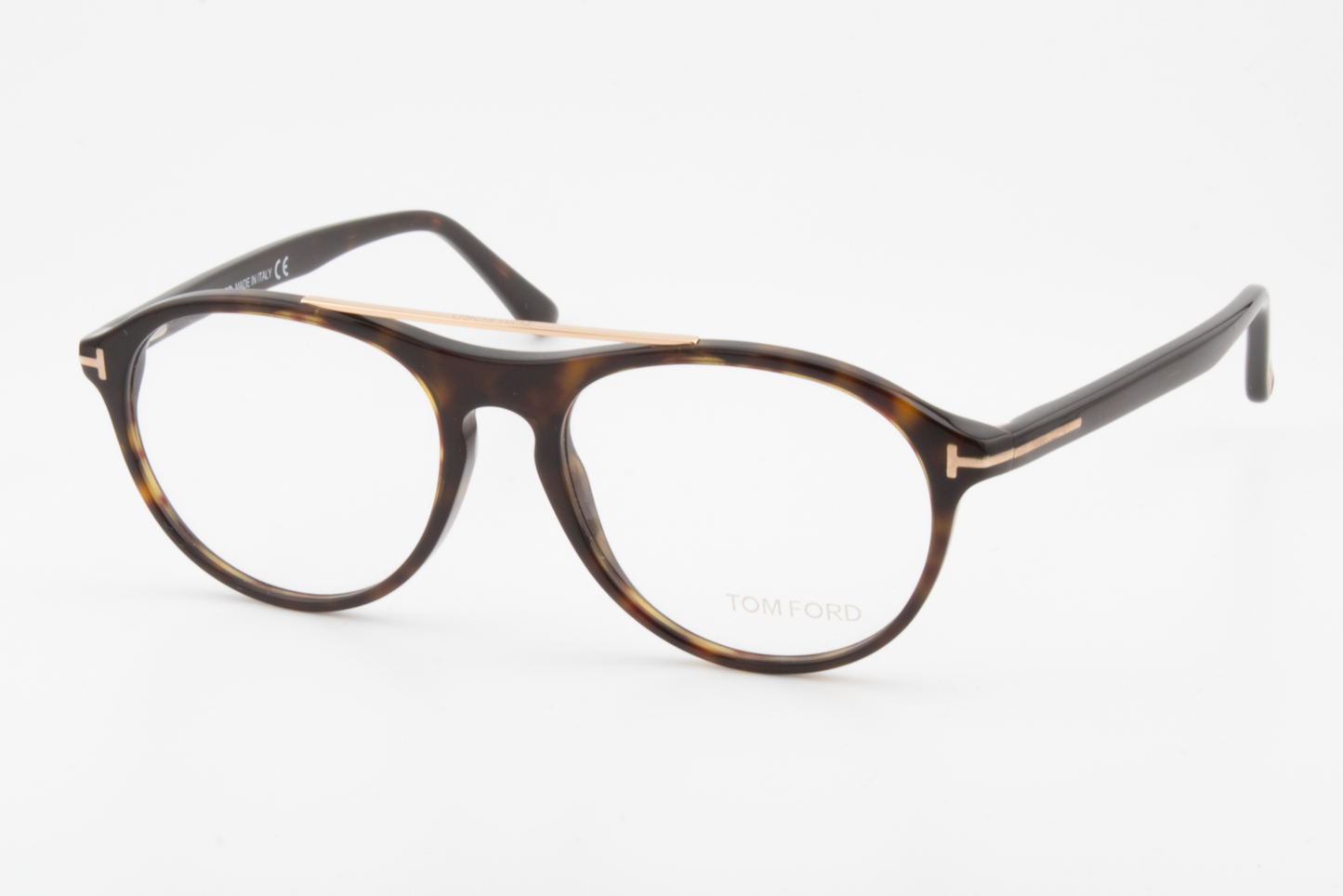 Tom Ford TF5411  Unisex Square Glasses Frame Havana 53mm