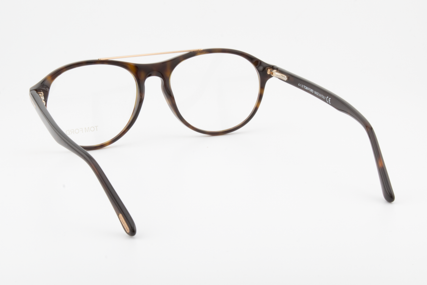 Tom Ford TF5411  Unisex Square Glasses Frame Havana 53mm