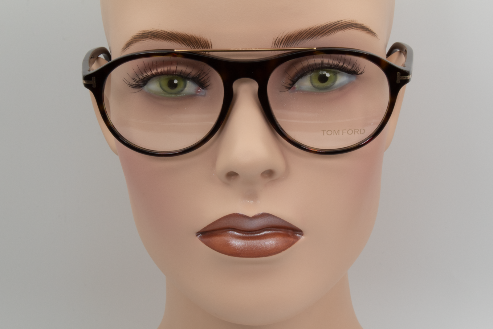 Tom Ford TF5411  Unisex Square Glasses Frame Havana 53mm