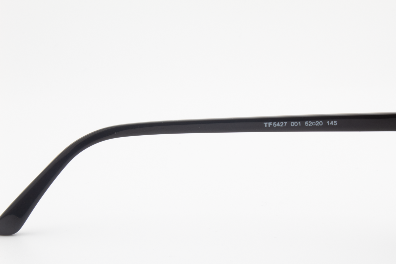 Tom Ford TF5427  Unisex Round Glasses Frame Shiny Black 52mm