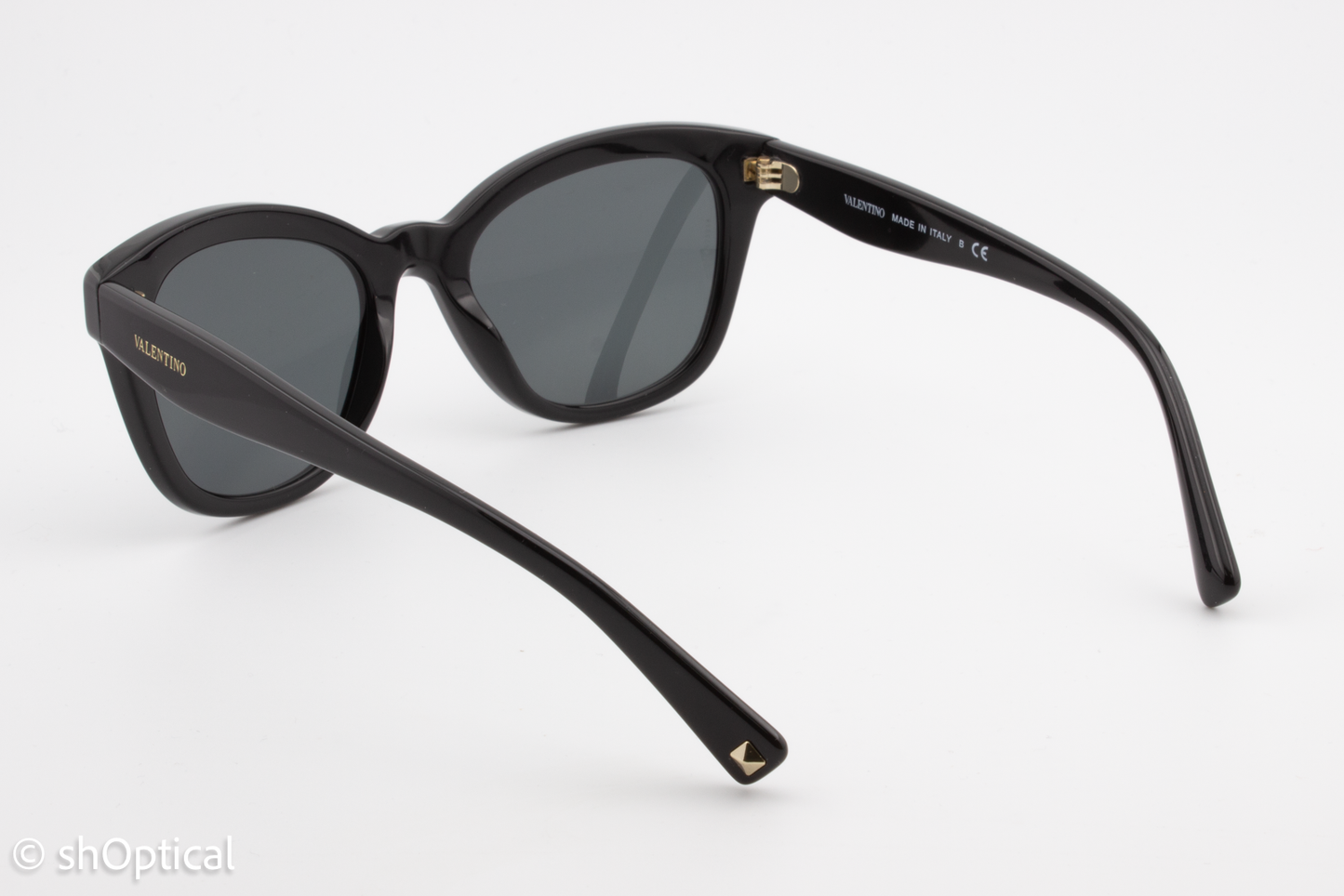 Valentino VA4005 5012/87 Womens Full Rim Sunglasses Black 52mm