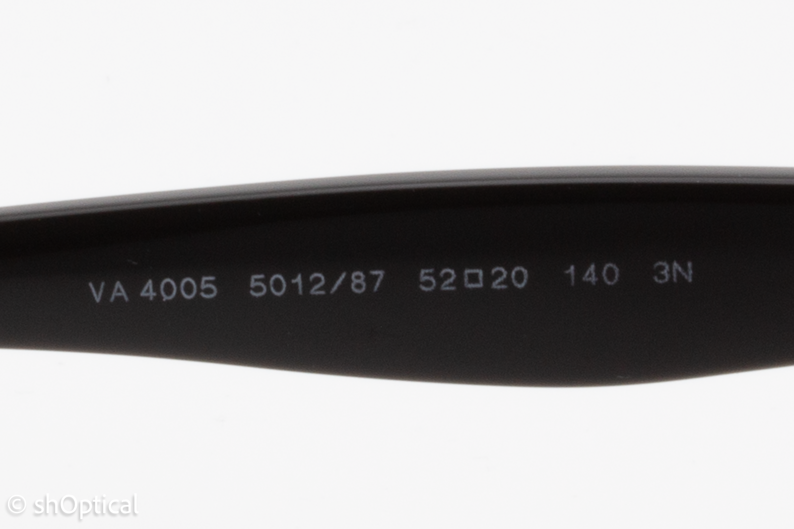 Valentino VA4005 5012/87 Womens Full Rim Sunglasses Black 52mm