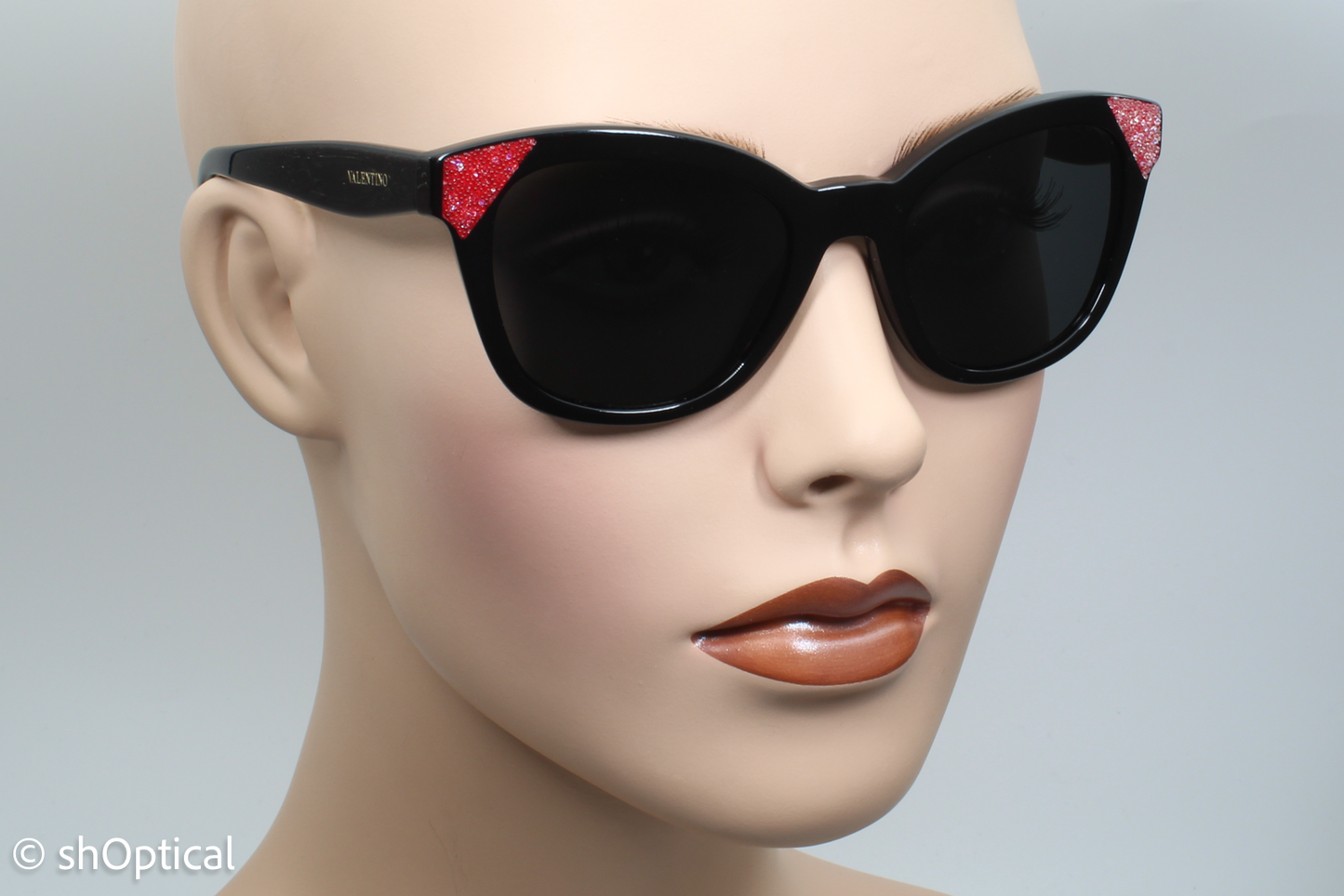 Valentino VA4005 5012/87 Womens Full Rim Sunglasses Black 52mm