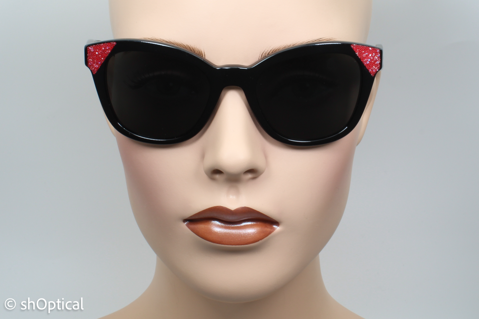 Valentino VA4005 5012/87 Womens Full Rim Sunglasses Black 52mm