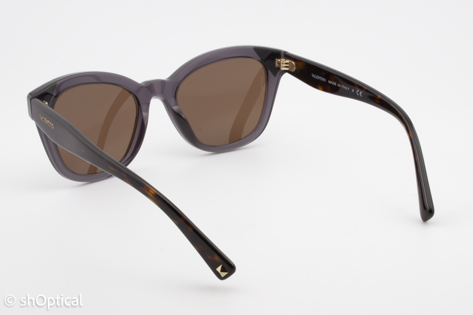 Valentino VA4005 5021/73 Womens Full Rim Sunglasses Dark Grey 52mm