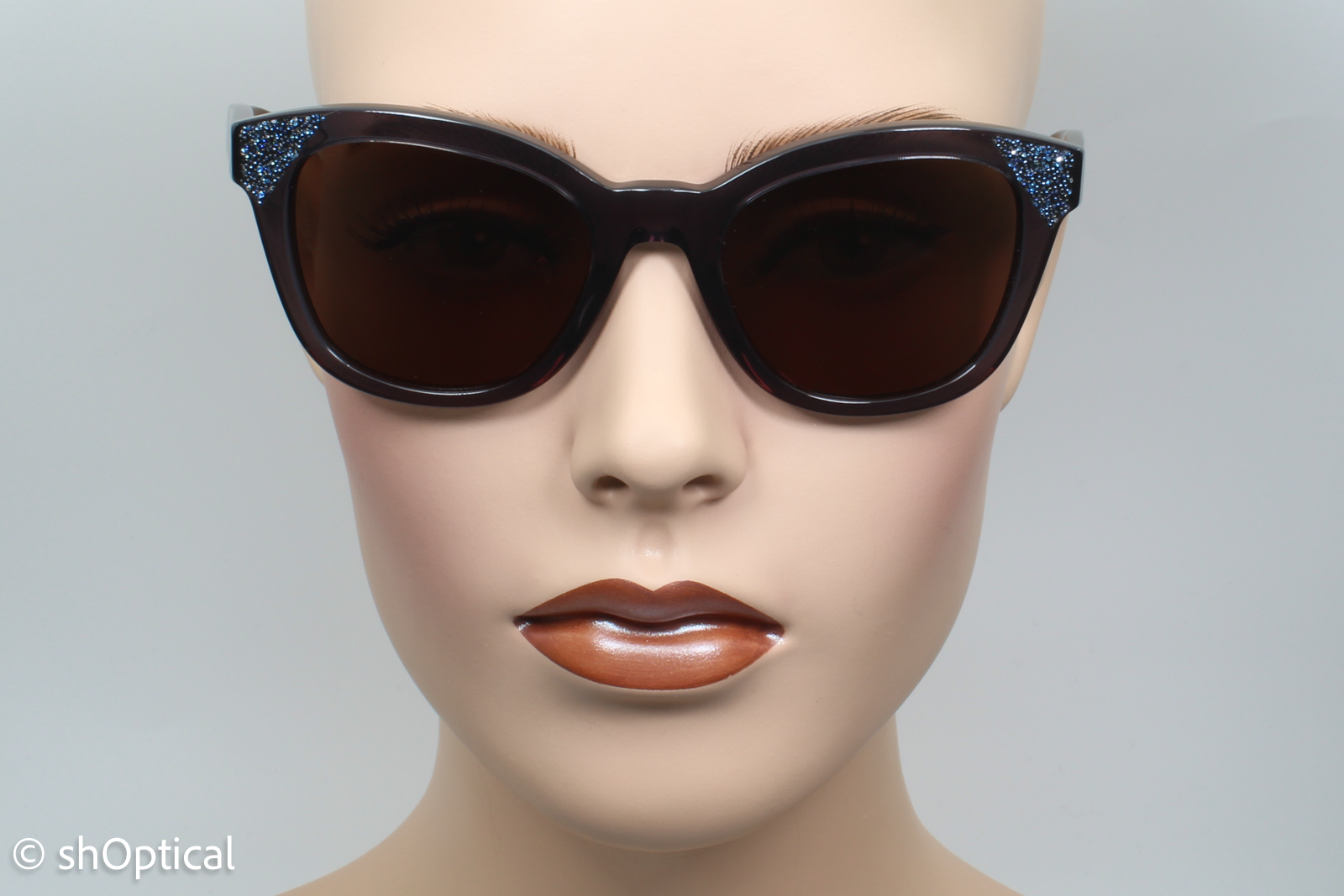 Valentino VA4005 5021/73 Womens Full Rim Sunglasses Dark Grey 52mm