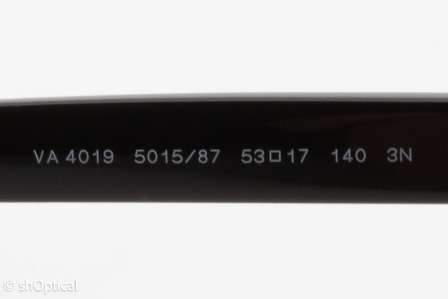 Valentino VA4019 5015/87 Womens Full Rim Sunglasses Black & Pink 53mm