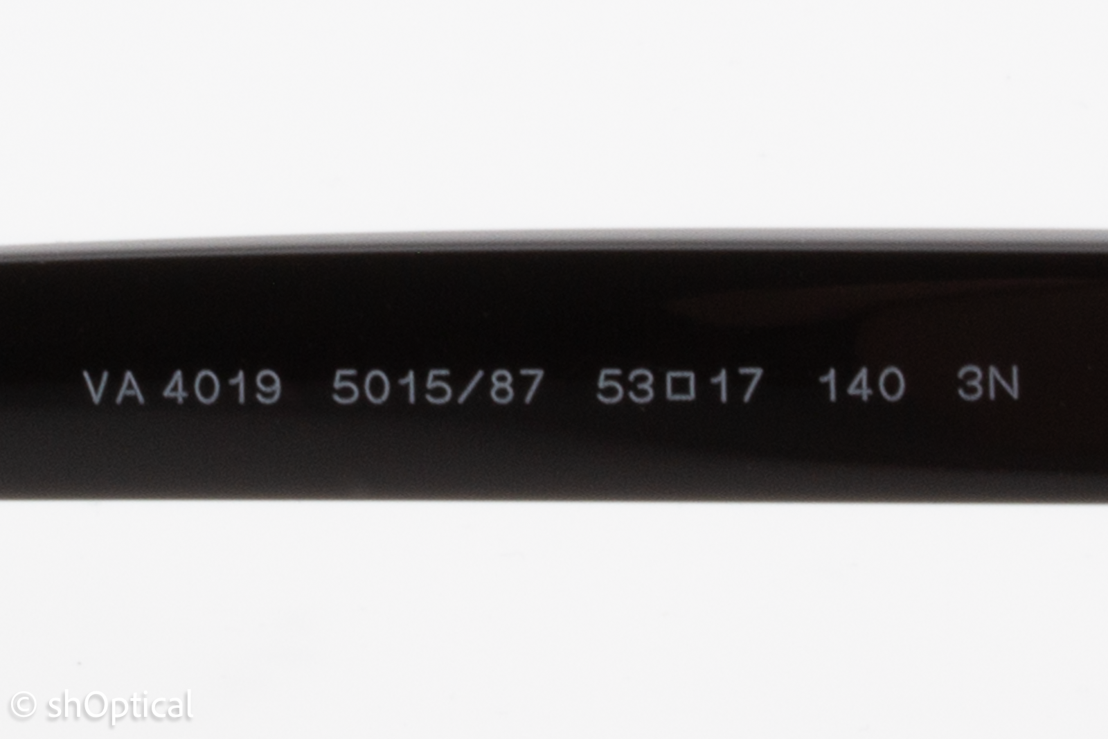 Valentino VA4019 5015/87 Womens Full Rim Sunglasses Black & Pink 53mm