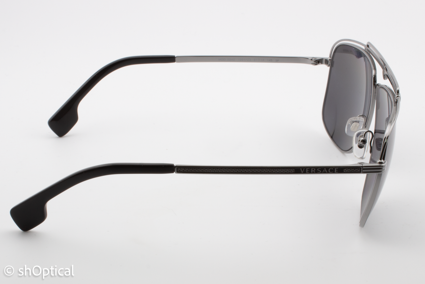 Versace MOD.2242 1001/Z3 Mens Full Rim Sunglasses Silver 61mm