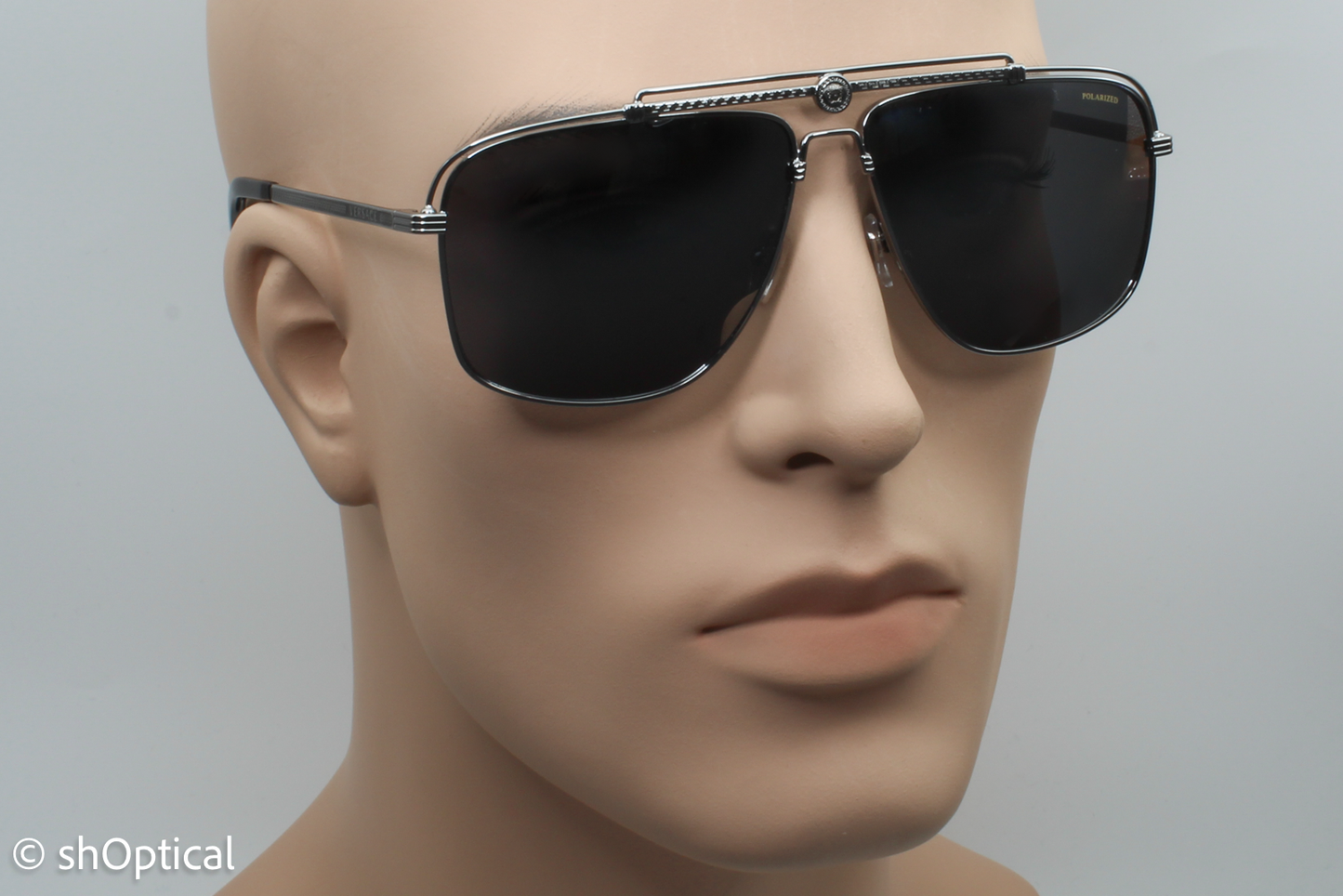 Versace MOD.2242 1001/Z3 Mens Full Rim Sunglasses Silver 61mm