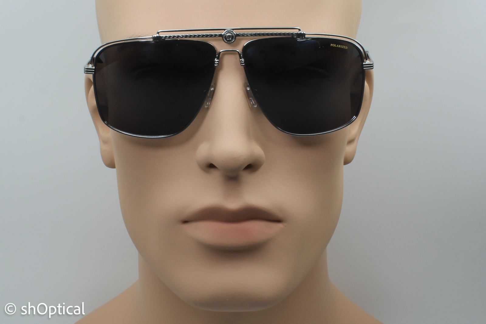 Versace MOD.2242 1001/Z3 Mens Full Rim Sunglasses Silver 61mm