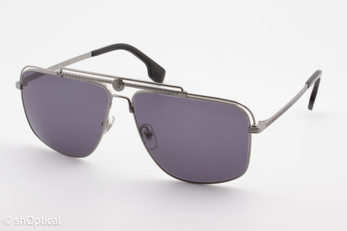 Versace MOD.2242 1001/6G Mens Full Rim Sunglasses Gunmetal Grey 61mm