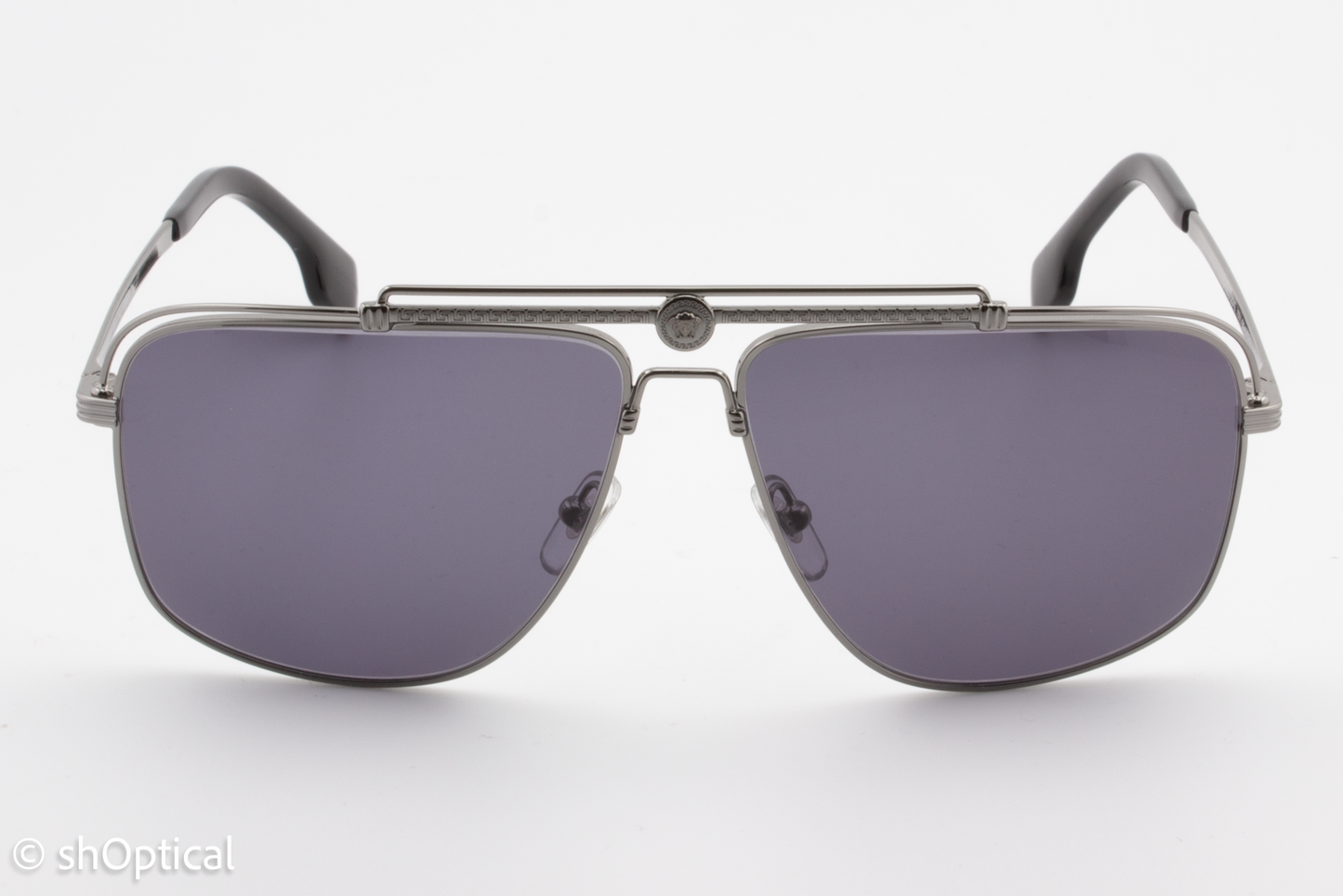 Versace MOD.2242 1001/6G Mens Full Rim Sunglasses Gunmetal Grey 61mm