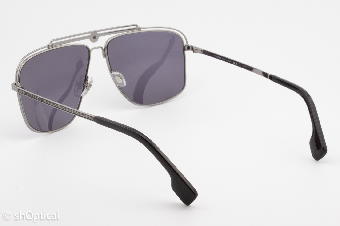 Versace MOD.2242 1001/6G Mens Full Rim Sunglasses Gunmetal Grey 61mm