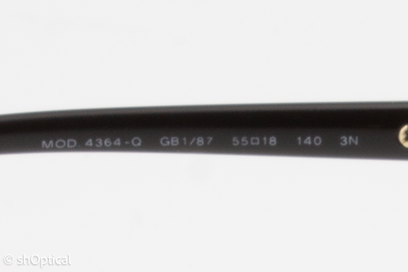 Versace MOD.4364-Q GB1/87 Womens Full Rim Sunglasses Black 55mm