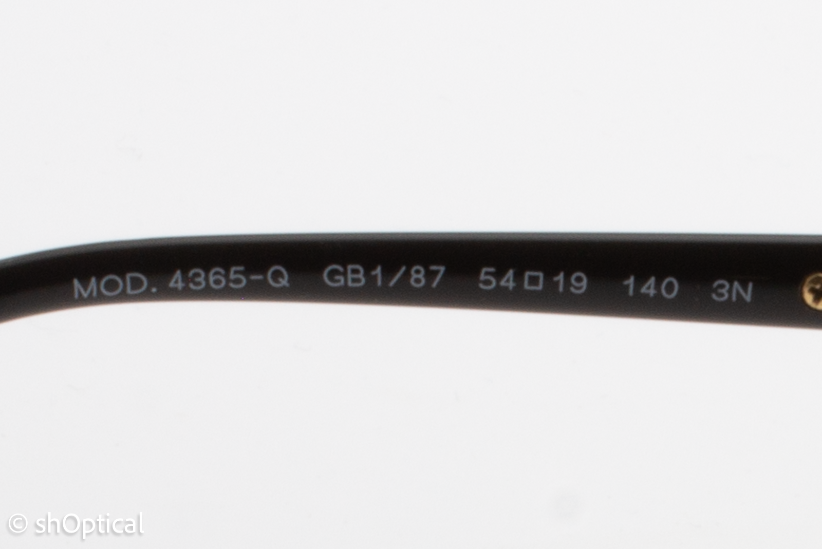 Versace MOD.4365-Q GB1/87 Womens Full Rim Sunglasses Black 54mm