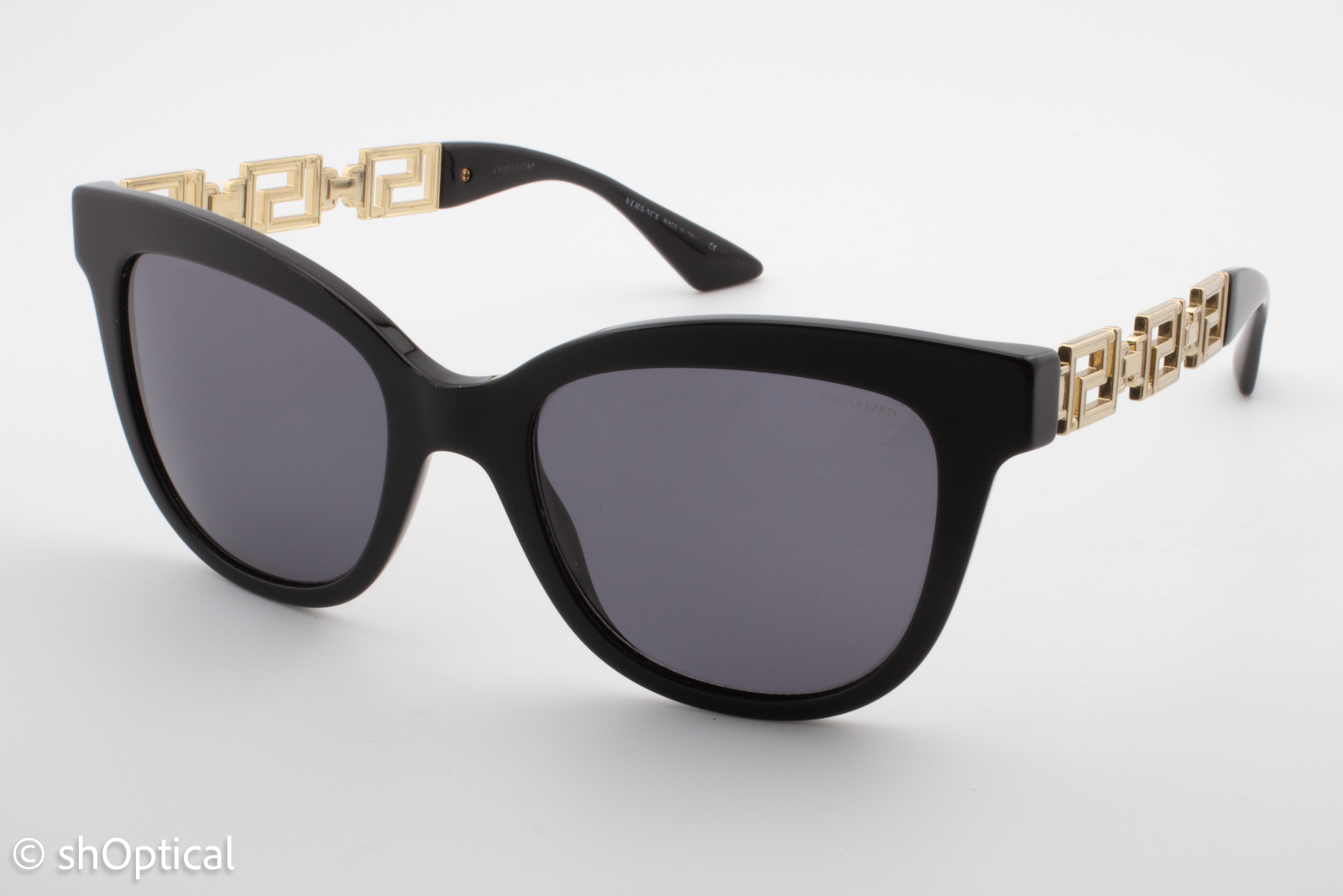 Versace MOD.4394 GB1/81 Womens Full Rim Sunglasses Black 54mm