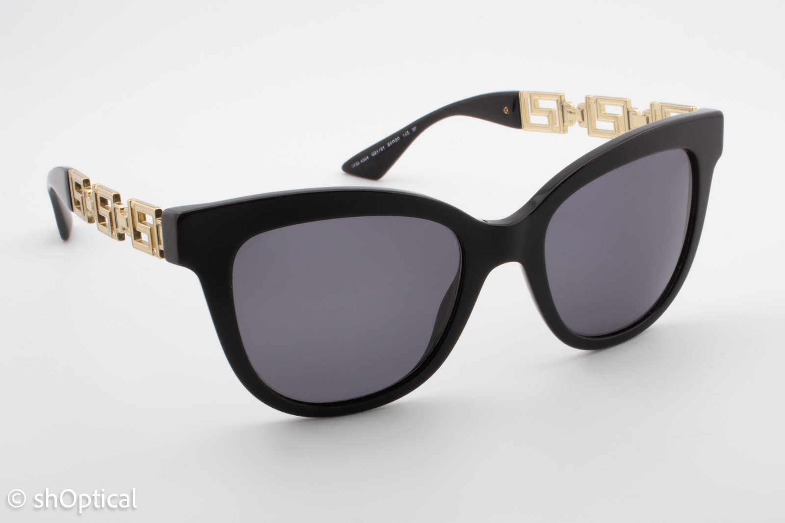 Versace MOD.4394 GB1/81 Womens Full Rim Sunglasses Black 54mm