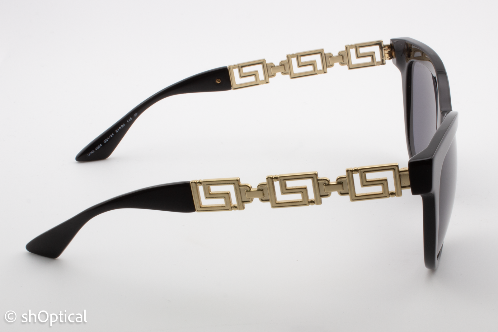 Versace MOD.4394 GB1/81 Womens Full Rim Sunglasses Black 54mm